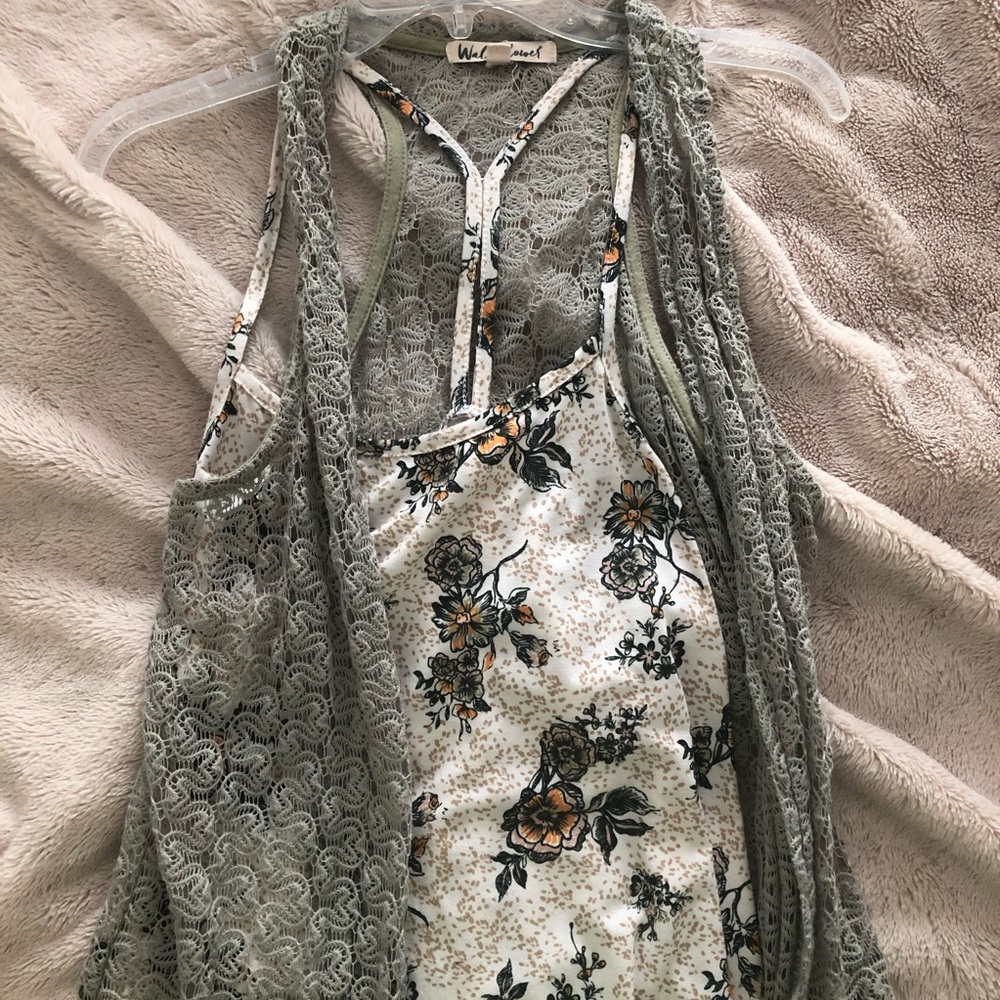 Dress w/ vest